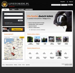 LiveToRide.pl - serwis społecznościowy dla Motocyklistów