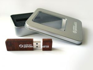 USB/Pendrive ECO drewniany z nadrukiem