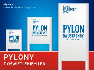 PYLONY z oświetleniem LED - PRODUCENT !!!