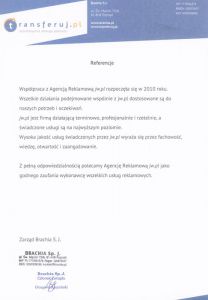 Brachia sp. j. - transferuj.pl