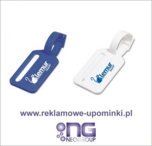 Identyfikator do bagażu z logo