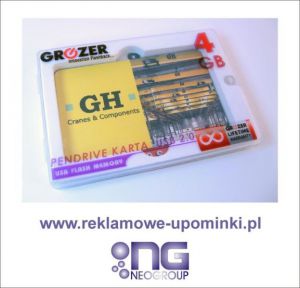 Pamięć USB z logo