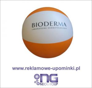 Piłka na plażę z logo