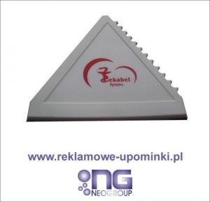 Skrobaczka do szyb z logo