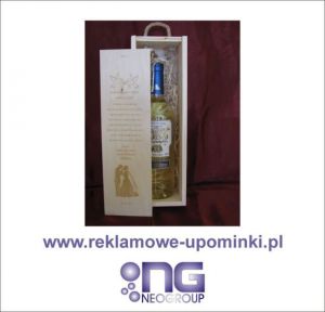 Skrzynka na wino – prezent na ślub