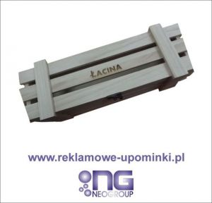 Skrzynka na wino z grawerem