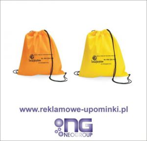 Worki na buty z nadrukiem