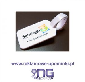 Zawieszka do bagażu z logo