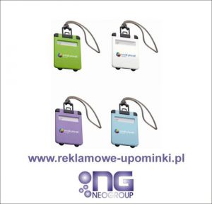 Zawieszka na bagaż z logo