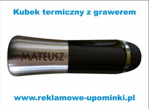 .Kubek termiczny z grawerem