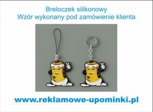 Breloczek silikonowy