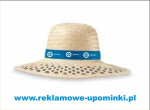 .Kapelusz z logo
