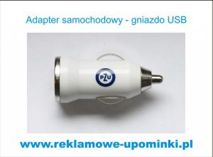 Adapter samochodowy - gniazdo USB