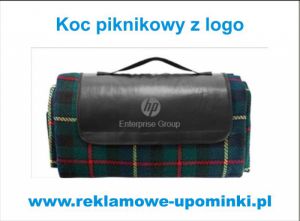 .Koc piknikowy z logo