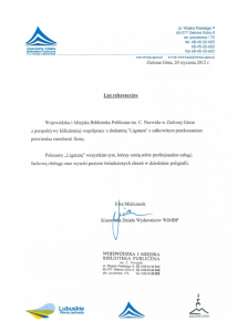 Wojewódzka i Miejska Biblioteka Publiczna im. C. K. Norwida w Zielonej Górze