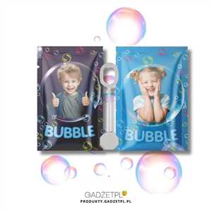 Bańki mydlane z logo