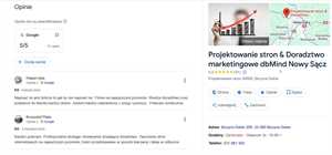 Opinie Google