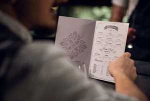 Karty menu