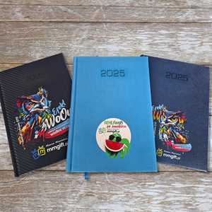 Kalendarze książkowe - nadruk dtf