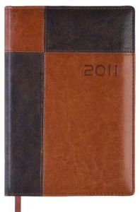 Kalendarz w skórzanej oprawie