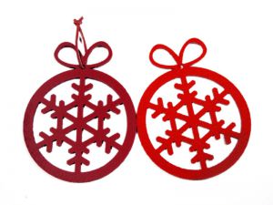 Świąteczne Upominki z Filcu! - zawieszki na choinkę