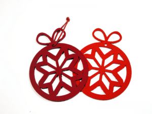 Świąteczne Upominki z Filcu! - zawieszki na choinkę