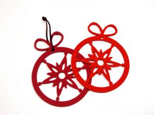 Świąteczne Upominki z Filcu! - zawieszki na choinkę