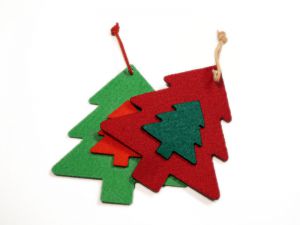 Świąteczne Upominki z Filcu! - zawieszki na choinkę