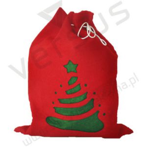Świąteczny worek na prezenty