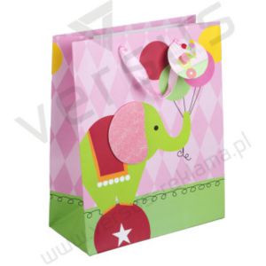 Torba na prezenty z motywem 3D