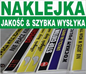 naklejki pod tablice rejestracyjne