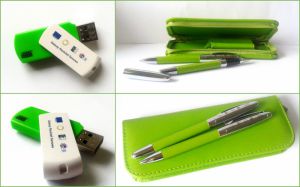 Powiew wiosny - zestawy piśmienne i pendrive'y