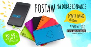 Powerbank z logo - PROMOCJA