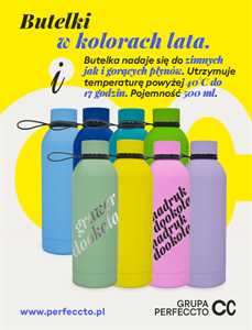 Butelki w kolorach lata
