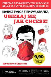 Komin z grafiką