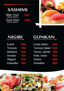 Karta Menu