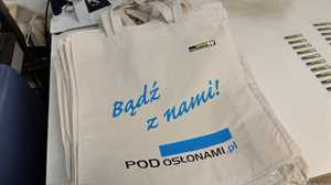 Torba bawełniana z nadrukiem