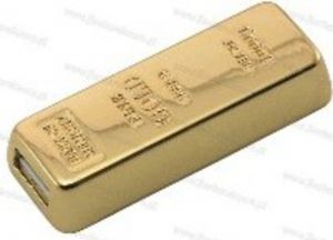 Pendrive USB sztabka złota