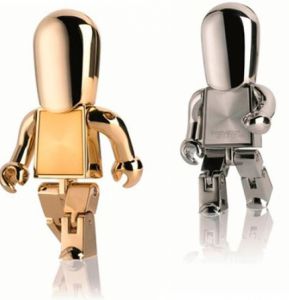 USB Pendrive metalowy ludzik dwa wykonania