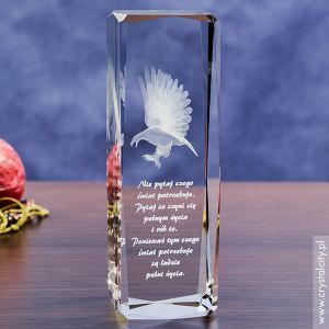 Prezent dla szefa • personalizowana statuetka Orzeł 3D