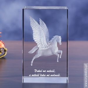Prezent dla szefa • Pegaz 3D • Personalizowana statuetka 3D