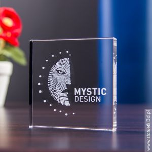 Statuetki dla firmy - grawerowanie 3D