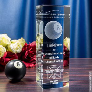 Nagroda dla pracownika - Statuetka grawerowana