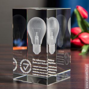 Statuetki, kryształy 3D, trofea grawerowane na zamówienie