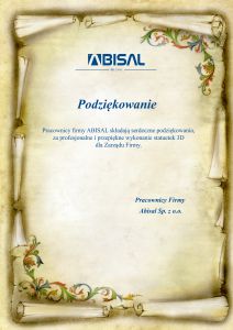 Pracownicy Firmy Abisal Sp. z o. o.