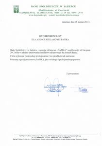 BANK SPÓŁDZIELCZY W JASIEŃCU
