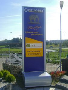 Pylon reklamowy