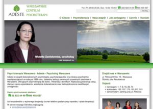 Strona www - ADESTE
