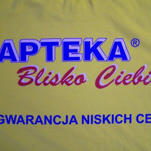 Druk na odzieży