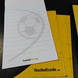 Notesy klejone z okładką